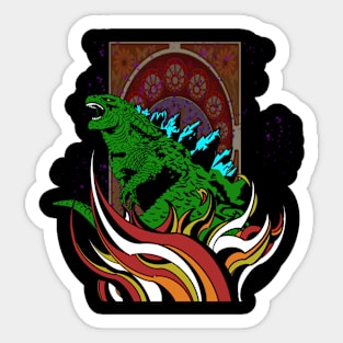 The king of monsters Sticker